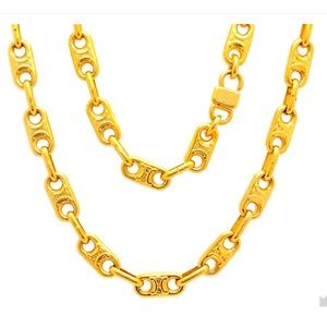 Vintage Celine gold belt *Not for sale*